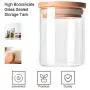 Transparent High Borosilicate Glass Kitchen Storage Bottle Store Food Ingredient Candy Biscuit Storage Jar Organization – Klare Hochboraquagel-Aufbewahrungskübel für Küche, Lebensmittel, Süßigkeiten, Kekse – Organisationsbehälter.