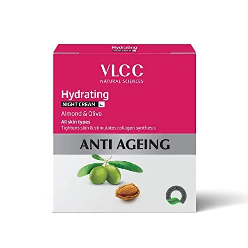 Crème Hydratante Anti-Âge Nocturne VLCC, 50g Crème Hydratante Anti-Âge Nocturne VLCC, 50g