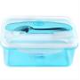 Kitchen Food Storage Jar Airtight Food Storage Rectangle Sealed Lunch Boxes   Crisper Random Color moisture-proof multi-purpose