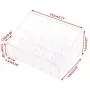 Milue Klare Lippenstift Aufbewahrung Display Regal Make-up Halter Kosmetik Organizer