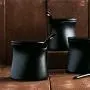 Céramique Vintage, Pot à Sucre, Pot à Sel, Pot à Poivre, Récipient de Conserve, Boîte à Épices avec Couvercle et Cuillère pour la Maison et la Cuisine – Noir Céramique Vintage, Pot à Sucre, Pot à Sel, Pot à Poivre, Récipient de Conserve, Boîte à Épices avec Couvercle et Cuillère pour la Maison et la Cuisine – Noir