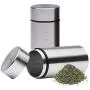 SRW1961 2 x Stash Jar Airtight Smell Proof Aluminum Herb Container SRW1961 2 x Stash Jar Airtight Smell Proof Aluminum Herb Container