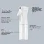 Beautify Beauties Flairosol Hair Spray Bottle – Ultra Fine Continuous Water Mister for Hairstyling, Cleaning, Plants, Misting & Skin Care (5 Ounce, Clear) Beautify Beauties Flairosol Hair Spray Bottle – Ultra Fine Continuous Water Mister for Hairstyling, Cleaning, Plants, Misting & Skin Care (5 Ounce, Clear)
