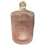 The Pioneer Woman Adeline Clear Mini Storage Jar,3.5 in X 6.25 in.