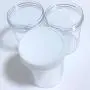 Clear Containers for All Your Glue Putty Making Empty Slime Storage Containers Slime Storage Containers with Lids PET+PP Containers for Slime Making (Clear)