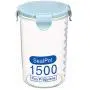 Hemoton Plastic Storage Jars with Lids,Clear Canister Food Storage containers canister set for dry flour Cereal Coffee Sugar Rice Snacks(3pcs 1500ml) Hemoton Plastic Storage Jars with Lids,Clear Canister Food Storage containers canister set for dry flour Cereal Coffee Sugar Rice Snacks(3pcs 1500ml)