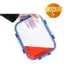 Boîtes de conservation alimentaires BlueHills Premium en verre avec couvercle à snap lock, BPA-free, aptes au micro-ondes, au congélateur et au lave-vaisselle. Jeu de 5 ou 10 pièces de 4,5 tasses (108 oz).
