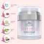 Prime Beauty Retinol Moisturizer Cream for Face and Eye Area – With Hyaluronic Acid, Jojoba Oil, Vitamin E, Retinol – Anti Aging, Anti Wrinkle, Fine Lines – Organic Skin Care – Day and Night Cream 1.7