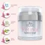 Prime Beauty Retinol Feuchtigkeitscreme für Gesicht und Augenschutz – Mit Hyaluronsäure, Jojobaöl, Vitamin E, Retinol – Anti-Aging, Anti-Falten, Falten – Bio Hautpflege – Tag- und Nachtcreme 1.7