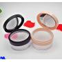 1PCS 20ml Black Empty Portable Plasitc Powder Puff Container Make-up Loose Powder Jar Pot With Soft Sponge Puff and Sifter For Makeup Powder Body Butter Glosses Contain