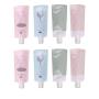 RONRONS 8 Pack Leak Proof Refillable Empty Containers,Squeezable Travel Bags Shampoo Lotion Bottle,90 ml / 3.04oz