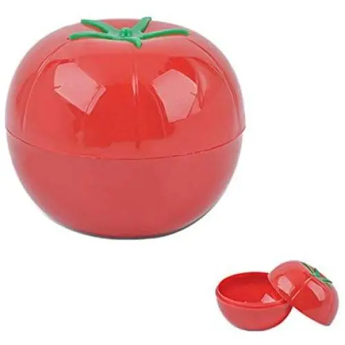 BizAmzz – Gläser & Boxen – Lebensmittel Frischhaltebehälter für Obst Gemüse, Zwiebel, Limette, Tomate und Knoblauch – Kreative Frischhalteboxen & Gläser & Flaschen – Gläser Boxen Knoblauchbehälter Plastik Lunchbox