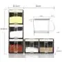 DUDDP Storage Spice lar set 3pcs/Set Seasoning Bottles Condiment Pot Stainless Steel Salt Sugar Herb Kitchen Storage Container Spice Jar Cruet Box DUDDP Storage Spice lar set 3pcs/Set Seasoning Bottles Condiment Pot Stainless Steel Salt Sugar Herb Kitchen Storage Container Spice Jar Cruet Box