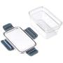 AmazonBasics Tritan 22 Piece Locking Food Storage Container - Clear