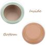 Lcxliga Ultra-small Mini Ceramic Urn Souvenirs Elegant Human Or Animal Ashes Stoneware tea cans Medium Puer tea pot Ceramic embossed sealed storage tank Black tea box (Color : A)