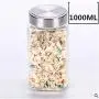 Kitchen Food Storage Jar Airtight Food Storage Kitchen Glass Jar Moisture-Proof Home Multi-Purpose Jam Bottle Cruet Glass Sealed Can