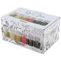 Apollo Glass Spice Jar, Set of 6
