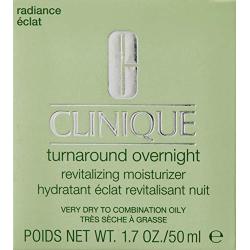 Clinique Turnaround Overnight Revitalizing Moisturizer for Women, 1.7 Ounce