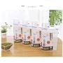 Plastic Kitchen Square Food Storage Containers Canister Grain Storage Tanks Food Storage Jar Airtight Food Storage Containers-rbenhe