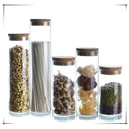 Bouteilles de Rangement en Verre pour Cuisine, Pots Scellés avec Couvercle, Grande Capacité - Idéales pour Candies, Thé, etc. (3,450 ml) Bouteilles de Rangement en Verre pour Cuisine, Pots Scellés avec Couvercle, Grande Capacité - Idéales pour Candies, Thé, etc. (3,450 ml)