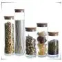 Bouteilles de Rangement en Verre pour Cuisine, Pots Scellés avec Couvercle, Grande Capacité - Idéales pour Candies, Thé, etc. (3,450 ml) Bouteilles de Rangement en Verre pour Cuisine, Pots Scellés avec Couvercle, Grande Capacité - Idéales pour Candies, Thé, etc. (3,450 ml)