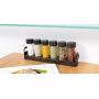 Tescoma Spice jars in narrow stand SEASON 6 pcs, anthracite