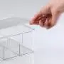 mDesign Stackable Plastic Tea Bag Holder Storage Bin Box for Kitchen Cabinets, Countertops, Pantry - Organizer Holds Beverage Bags, Cups, Pods, Packets, Condiment Accessories - 4 Pack - Clear mDesign Stackable Plastic Tea Bag Holder Storage Bin Box for Kitchen Cabinets, Countertops, Pantry - Organizer Holds Beverage Bags, Cups, Pods, Packets, Condiment Accessories - 4 Pack - Clear