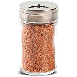 Glass Spice Storage Bottle Shaker Seasoning Jars Bbq Cooking Herbs Container Organizer Kitchen Gadgets Accessories Supplies,Transparent Box