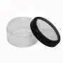 Window Black Rim Cap w Travel Sample Size Case 30 gr (Pack of 100) Window Black Rim Cap w Travel Sample Size Case 30 gr (Pack of 100)