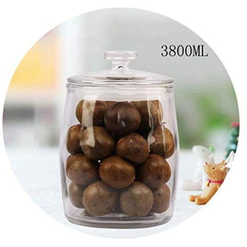 Glass Sealed Jars, Rice Boxes, Kitchen Household Grain Storage Tanks, Storage Of Spices/Coffee/Oatmeal/Kimchi