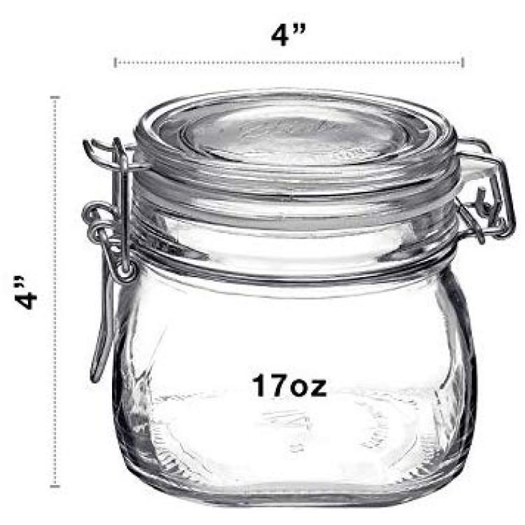 Bormioli Rocco Fido Jar, 33-3/4 Ounces