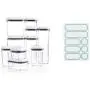 OXO Good Grips 10-Piece Airtight Food Storage POP Container Value Set With 10 Labels