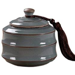 Kylin Express Chinese Tea Caddy/Snack Pot Tea Coffee Storage Jar Tea Container 800 ML