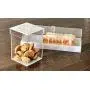 Acrylbuchttopf – Acrylbuchttopfdesign – MARBLE-Design LUCITE – Ideal für Kekse, zur Aufbewahrung von DINGS – Perfektes Geschenk für jeden!