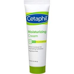 Cetaphil Moisturizing Cream, Fragrance-Free, 3 Ounces each (Value Pack of 5)