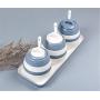 Mini Spice Jars Japanese ceramic cruet jar kitchen kit
