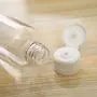 Lurrose 12Pcs 50ml Empty plastic sample bottle container jar pot with flip lid for emollient water shower gel emulsion Lurrose 12Pcs 50ml Empty plastic sample bottle container jar pot with flip lid for emollient water shower gel emulsion