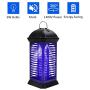 Bug Zapper Electric Indoor Insect Killer suspensible UV Light | Mosquito Killer Bug Fly Pests Attractant Trap Zapper Lamp w/Powerful 1000V Grid for Indoor Home Bedroom,Kitchen, Office (2021)