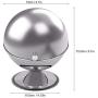 Stainless Steel Serving Bowls With Lid Sugar Salt Container Storage Bottle Kitchen Storage Jars For Seasoning Candy Sauce