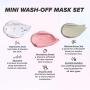 I DEW CARE Mini Scoops | Wash Off Face Mask Skin Care Trio | Korean Skin Care Starter Set | Self Care Gifts for Women | Facial Treatment, Vegan, Cruelty-free, Paraben-free