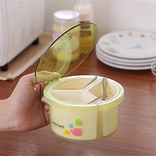 Kitchen Food Storage Jar Airtight Food Storage Kitchen Glass Jar Moisture-Proof Home Multi-Purpose Jam Bottle Cruet Plastic Seasoning Box