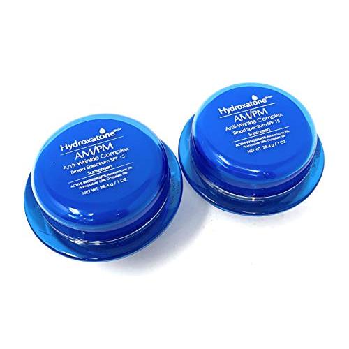 2 Pack Hydroxatone AM/PM Anti-Age Komplett SPF 15, 1 Oz