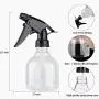 CAMEANEPlastic Spray Bottles - Empty Spray Bottles - Large 8 oz Refillable Container for Hair and Cleaning Solutions