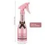 Adjustable Spray Bottle, Segbeauty 280ml Plastic Champagne Design Hairdresser Spray Bottle with Fine Mist to Stream Settings, 9.8oz Empty Mister for Cleaning Solution, Hairdressing, Salon and Home use