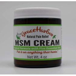 MSM Cream, Original Formula, 4-oz Jar
