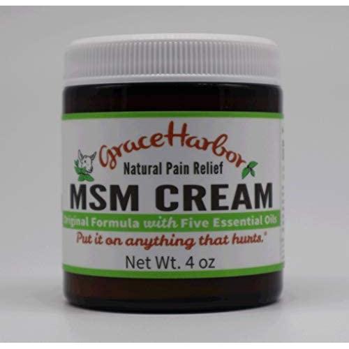MSM Cream, Original Formula, 4-oz Jar