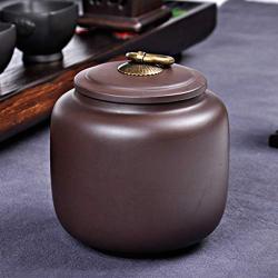 Home Décor Ceramic Jar Purple Sand Tea Jar Home Ceramic Sugar Jar Kitchen Storage Accessories Decorative Accessories (Color : A)