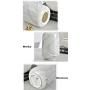 Hoobar Ceramic Storage Jar with Lid,Creative Marbled Storage Tank,Porcelain Storage Container for Coffee Beans,Tea and Grain,Suitable for Kitchen, Office and Home Decor (A)