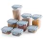 Storage Tank PP Plastic Transparent Sealed cans Food Storage Storage Tank (Color : C)