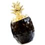 joyMerit Pineapple Ceramic Jars with Lid for Home Kitchen Food Sugar, Jam Storage, DIY Wedding Favors Gift - 2 Pack